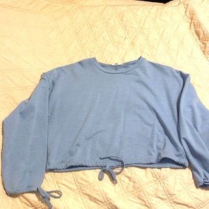 Blue long sleeve shirt